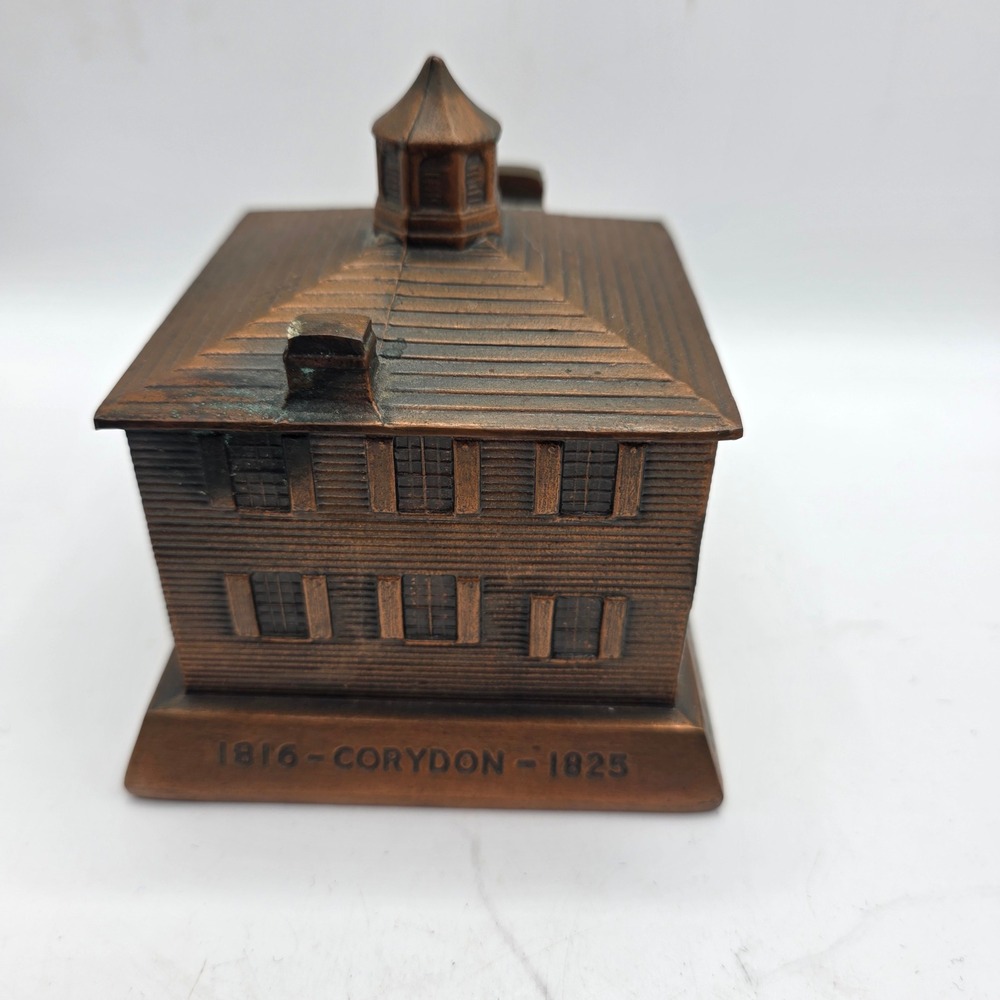 Vintage Banthrico Old Capital Bank Corydon Indiana First Capitol Coin Bank
